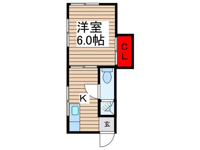 間取り図 Ｐ－ＤＥ北小岩