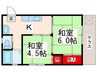 Ｆ－Ｃｉｔｙ中葛西Ⅰ 2Kの間取り