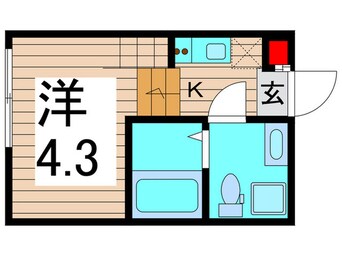 間取図 仮）中川二丁目②Aコーポ