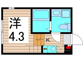 間取図 仮）中川二丁目②Aコーポ