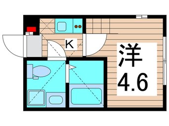 間取図 ハーモニーテラス亀有Ⅱ