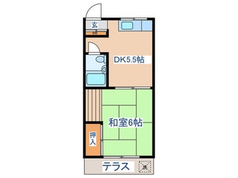 間取図 フラットクリーデンス