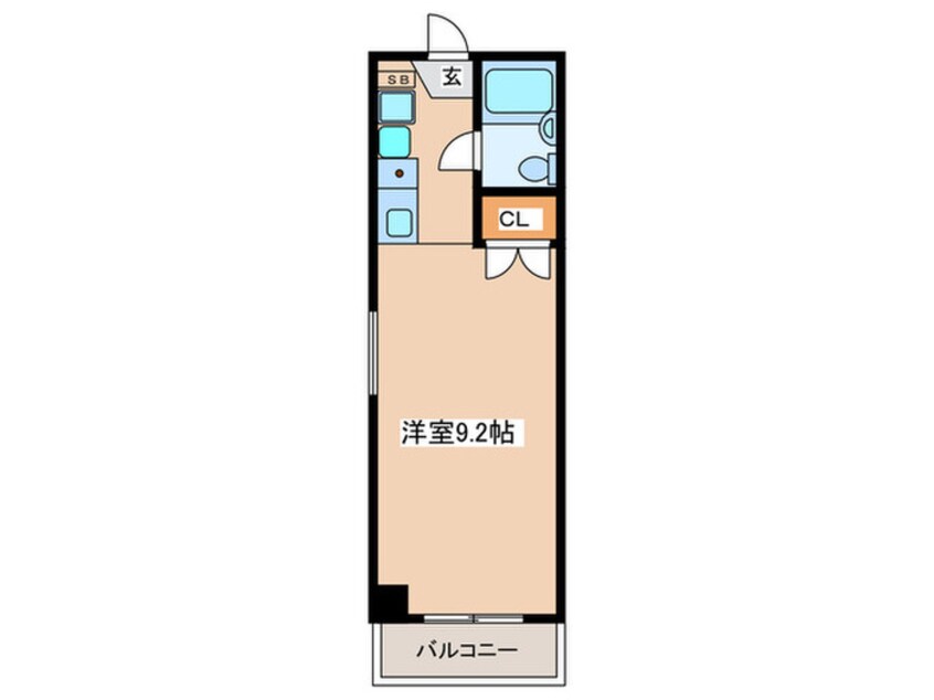 間取図 ユーコート本厚木