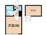 b′CASA　金町re-born 1Kの間取り