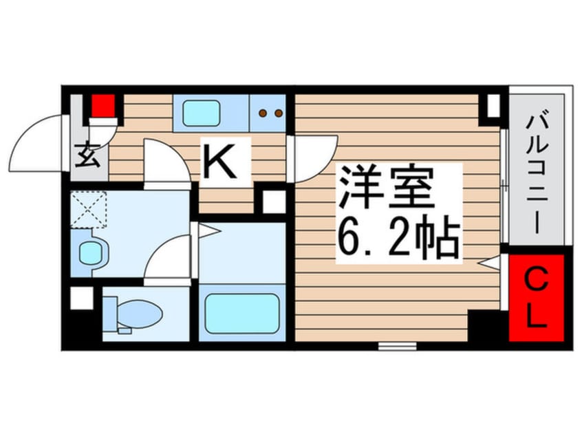 間取図 Glycine　MaisonⅡ