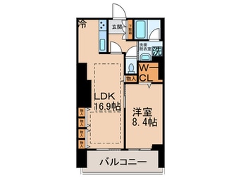 間取図 東雲ｷｬﾅﾙｺ-ﾄCODAN１７号棟