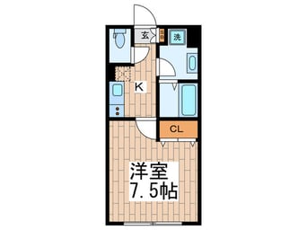 間取図 VISTA戸越公園