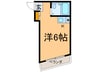 宇野マンション（２０３） 1Rの間取り