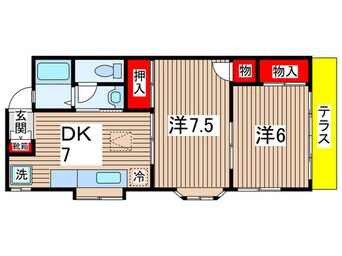 間取図 コ－ポまるか