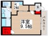 クリエイトⅡ 1Kの間取り