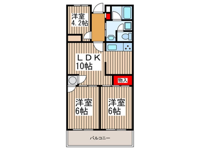 間取り図 メゾンラブニール