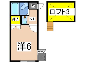 間取図 サニ－ハイツ戸塚