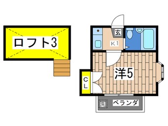 間取図 サニ－ハイツ戸塚