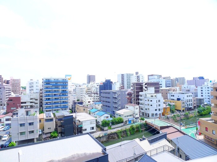 室内からの展望 ロイトン松戸