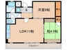 白子台ハイム 2LDKの間取り