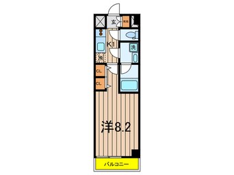 間取図 PREMIUM　CUBE目黒東山＃mo