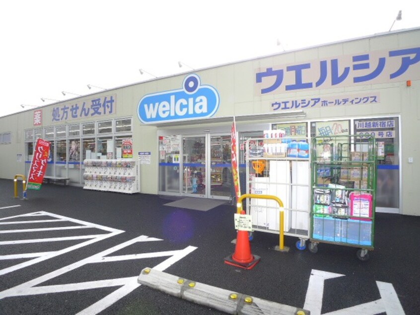 ウエルシア川越岸町店(ドラッグストア)まで700m 美しの森