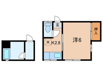 間取図 片野ハイツ