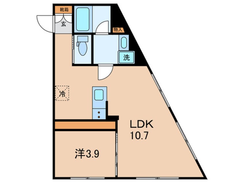 間取図 toggle碑文谷