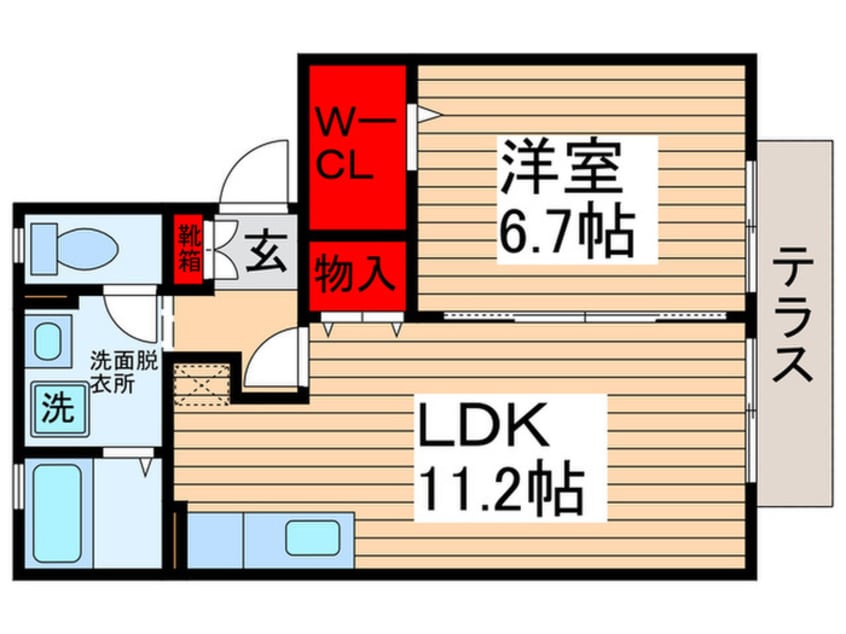 間取図 アルカンシェル
