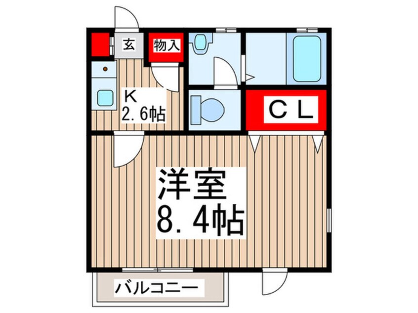 間取図 ディアス・ナンブ