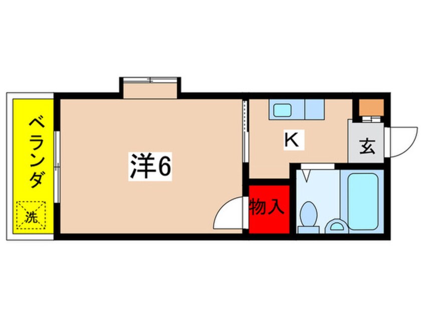 間取図 パストラル８