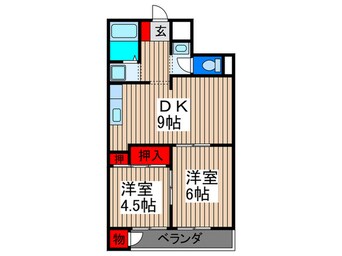 間取図 第一荒井  ビル