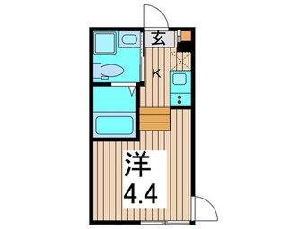 間取図 ハーモニープレシャス亀有