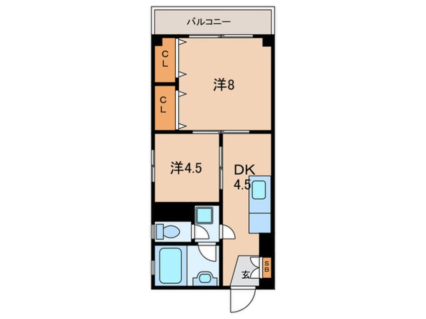 間取図 千石マンション