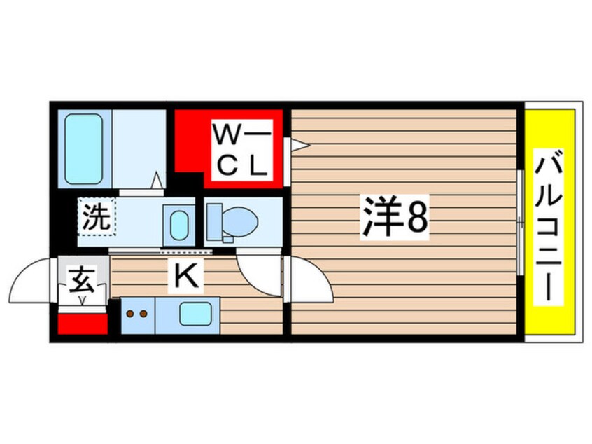 間取図 Alba　Grande　東本町