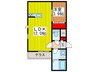 al sole 1LDKの間取り