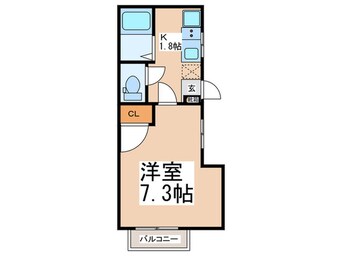 間取図 ミハスハイツ