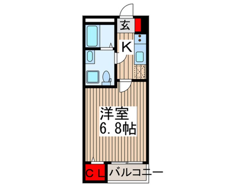 間取図 CUBE 宮原