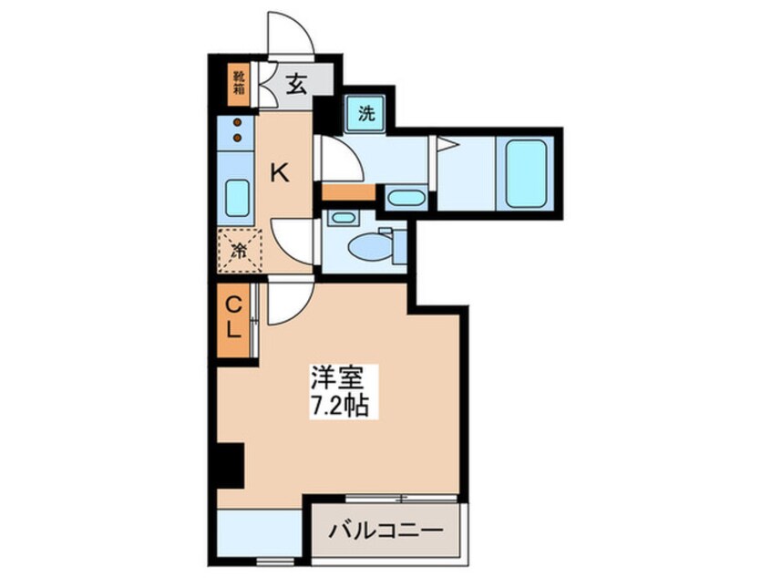 間取図 アンパサンド北新宿