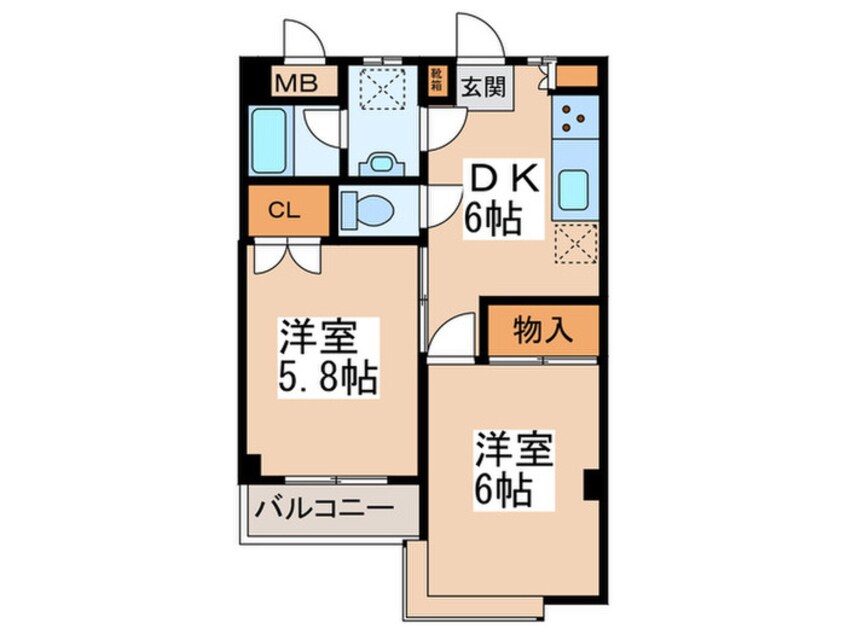 間取図 市橋ビル