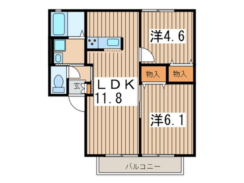 間取図 Lei Aloha