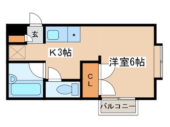 間取図 ファインクレストＢ
