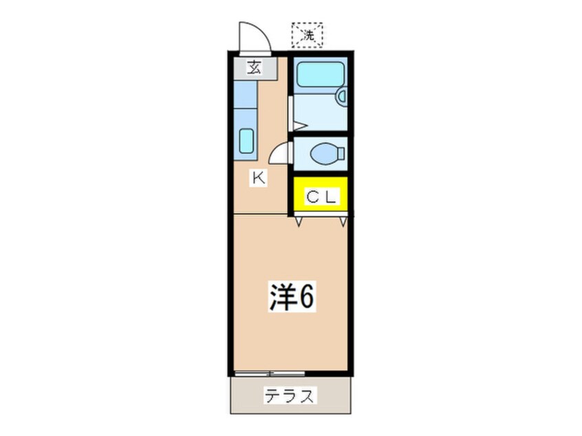 間取図 うみかぜハイツ