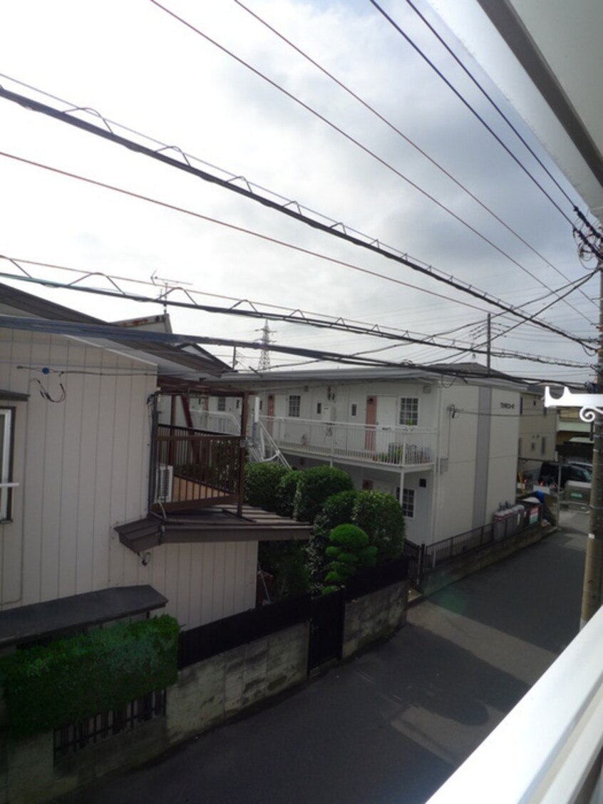 室内からの展望 山崎ハイツ