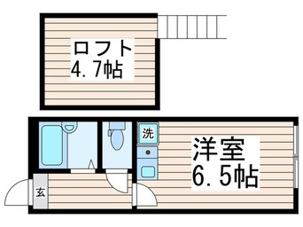 間取図 パインズデフィⅢ