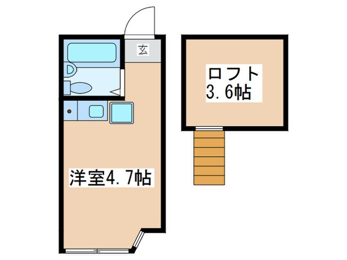 間取り図 ユナイト生田キッシンジャーの杜