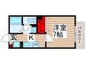 サンハイム 1Kの間取り
