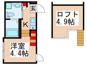 間取図 ハーモニーテラス梅田ⅩⅢ
