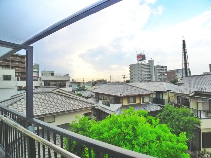 室内からの展望 山崎ビル