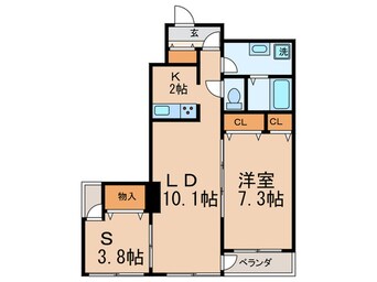 間取図 東雲ｷｬﾅﾙｺ-ﾄCODAN12号棟