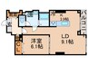 東雲ｷｬﾅﾙｺ-ﾄCODAN12号棟 1LDKの間取り