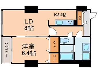 間取図 東雲ｷｬﾅﾙｺ-ﾄCODAN12号棟