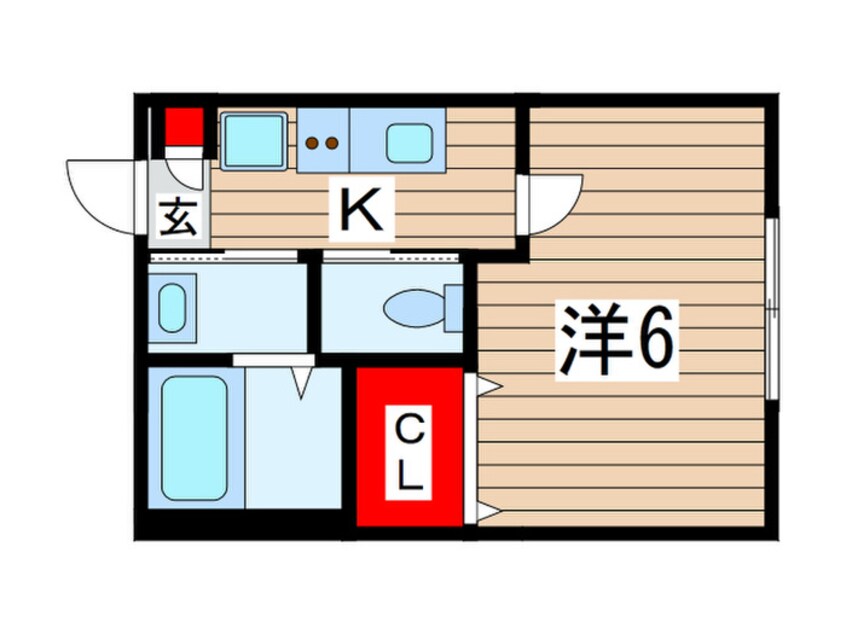 間取図 フォレスタ千葉