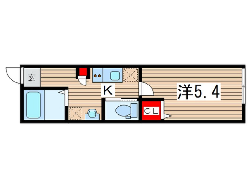 間取図 フォレスタ千葉