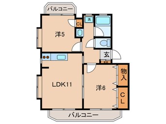 間取図 フェニ－チェ日吉参番館